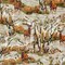 Fabric Hoffman Fall Deer Into the Woods by the Quarter Yard W5524-714